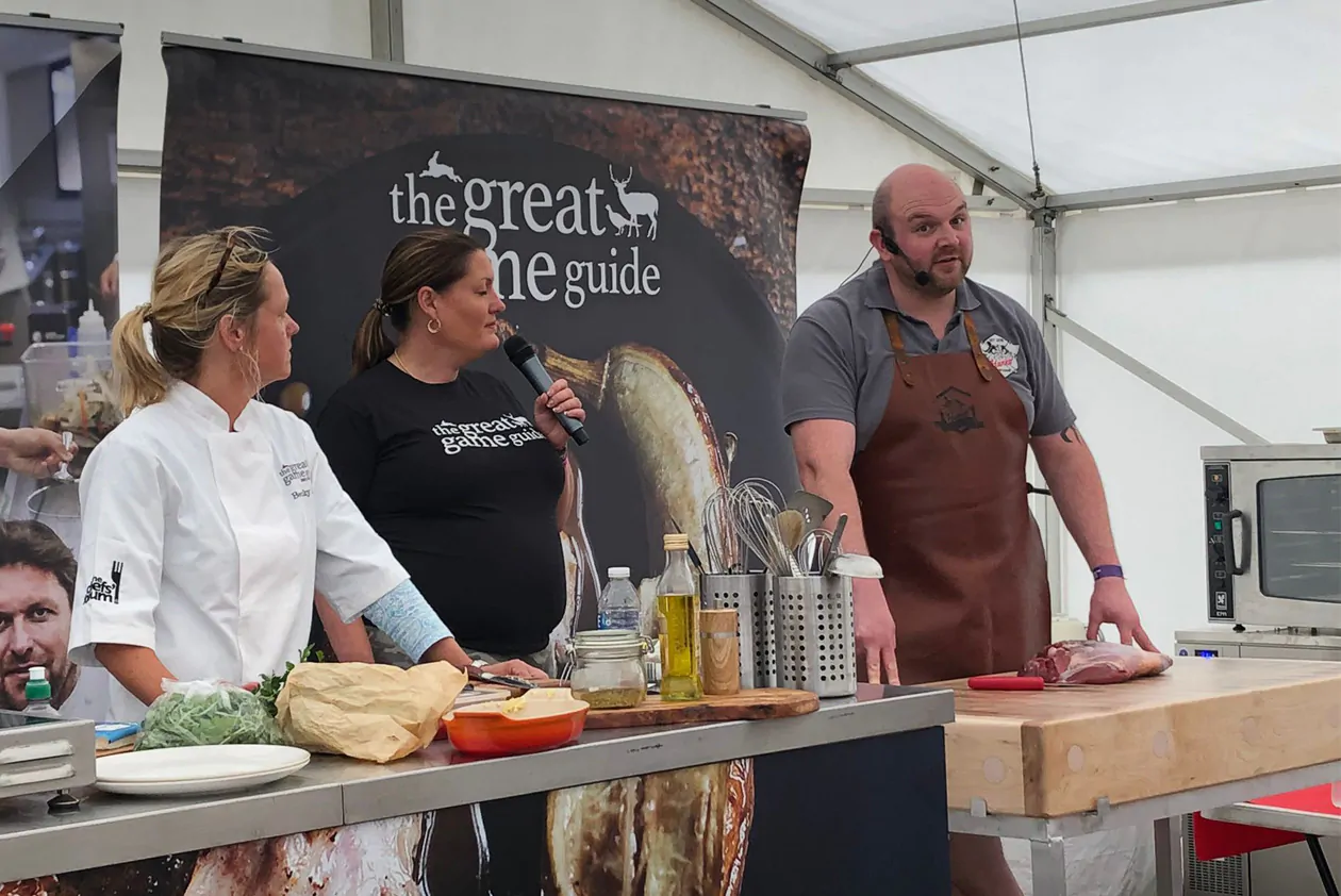 Cutting-edge Deglon knives showcased at Game Butchery Day!