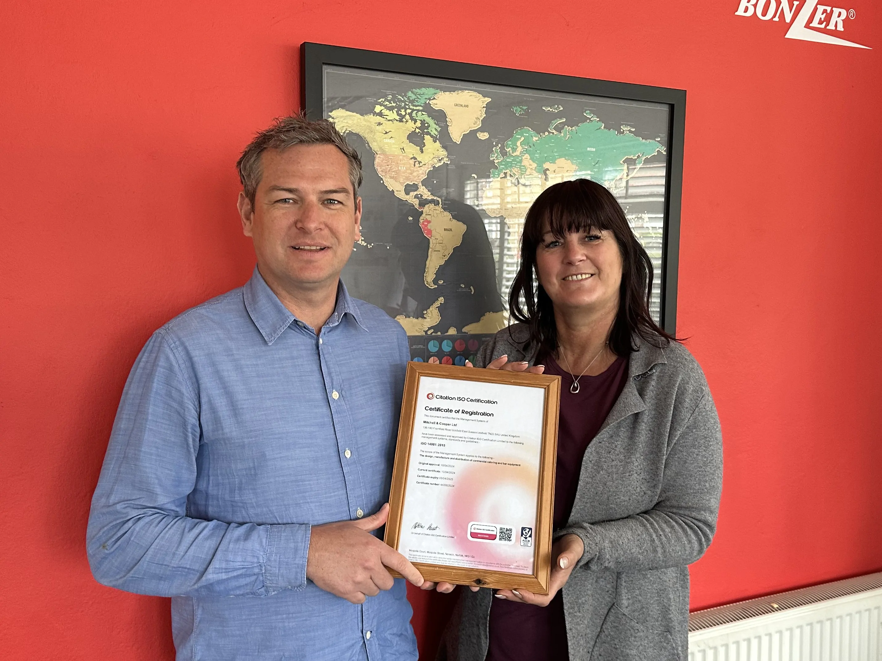 M&C Achieves ISO 14001 Certification for Environmental Excellence