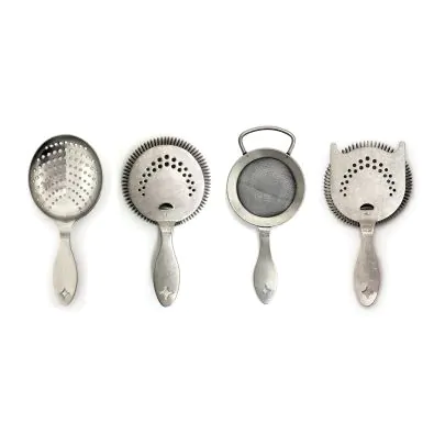 Bonzer Heritage Strainer Set - Distressed Steel