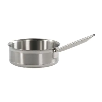 Bourgeat Tradition Saute Pan No Lid - S/S 200mm / 1.8L Capacity - 686020