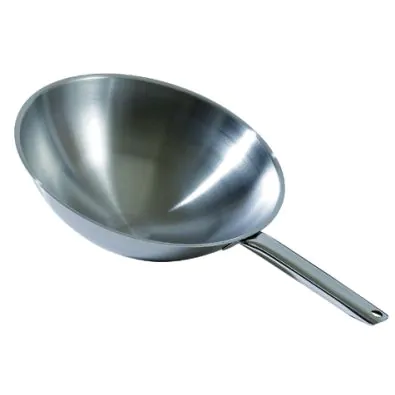 Bourgeat Tradition Wok - S/S 350mm / 1.5L Capacity - 686735