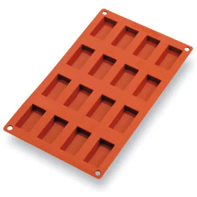 Matfer Gastroflex 16 Financier Mould 49mm - 49mm - 257907