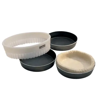 Matfer Non-stick Exal tartlet - 100mm 12 - 334177 - DISCONTINUED