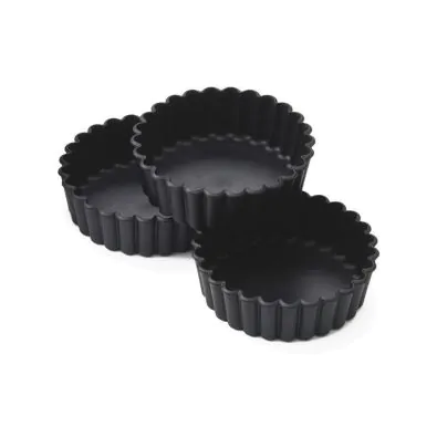 Matfer Exoglass Mini Pie Mould 12 - Fluted - 345151