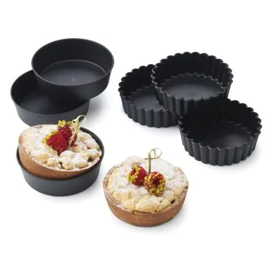 Matfer Exoglass Mini Pie Mould 12 - Fluted - 345151