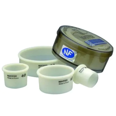 Matfer Exoglass Round Cutter Box - 30 A 100mm - Plain - 150103