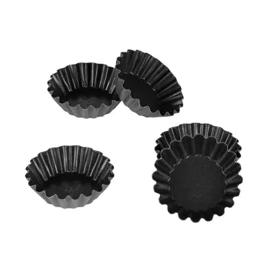Matfer Exopan Brioche Small Wave Mould 12 - 75mm - 330645