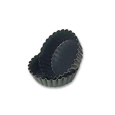 Matfer Exopan Fluted Round Cake Pan - D100x30 - 331151