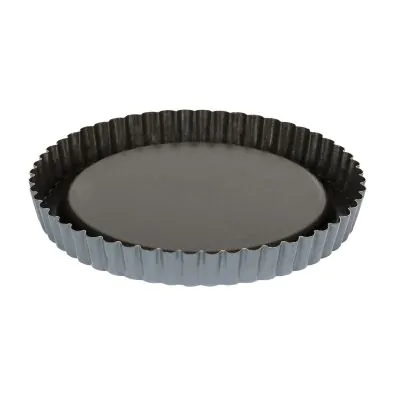 Matfer Exopan Round Fluted Tart Mould - 240mm - 332234
