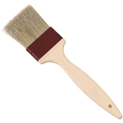 Matfer Natural Flat Pastry Brush Plastic Hnd - 60 - 116017