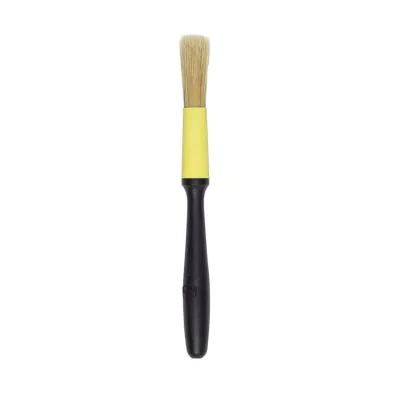 Matfer Natural Bristle Round Pastry Brush - Standard 60mm - 116020
