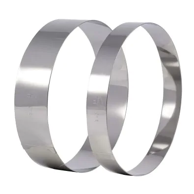 Matfer S/S Ice Cake Ring - 200mm - 371805