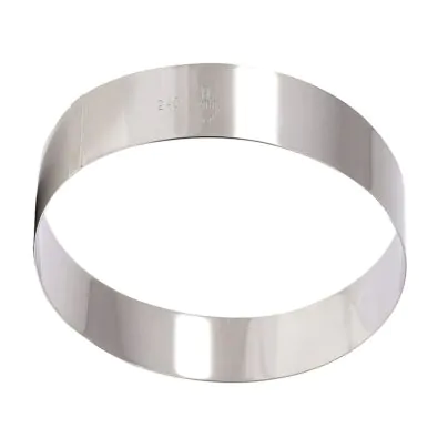 Matfer S/S Mousse Ring - 200X45mm - 371408