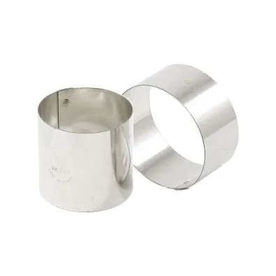 Matfer S/S Mousse Ring - 120X45mm - 371404