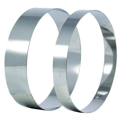 Matfer S/S Mousse Ring - 160X45mm - 371406