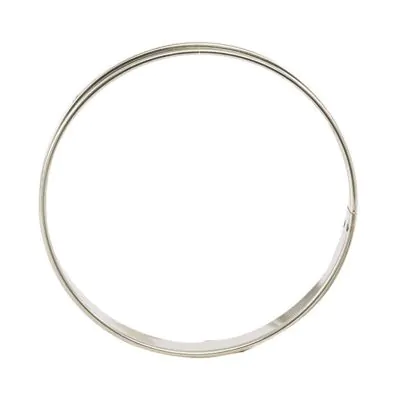 Matfer Plain Flan Rings S/S - 220mm - 371614