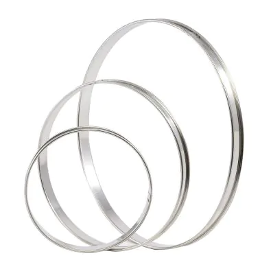 Matfer Plain Flan Rings S/S - 160mm - 371611