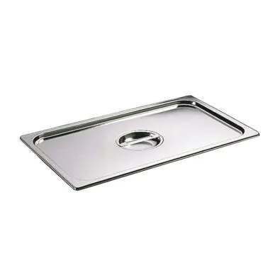 Bourgeat S/S GN Plain Lid with Handle - GN2/3 - 748002