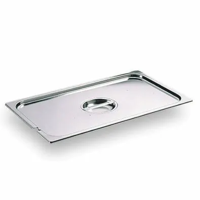 Bourgeat S/S GN Plain Lid with Handle - GN1/4 - 748014
