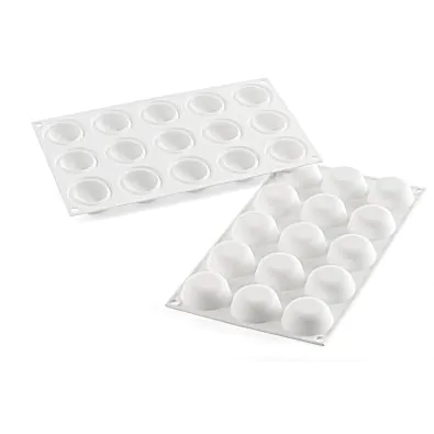 Silikomart Curvflex Mould - Globe 26 Ø45 h20mm GN 1/3