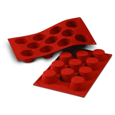 Silikomart Mould Sheet - SF022 - 11 Small muffin 51mm
