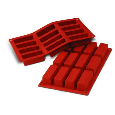 Silikomart Mould Sheet - SF026 - 12 Cake 79x29mm
