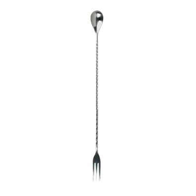 Triple Spear Mixing Spoon - SS 30cm