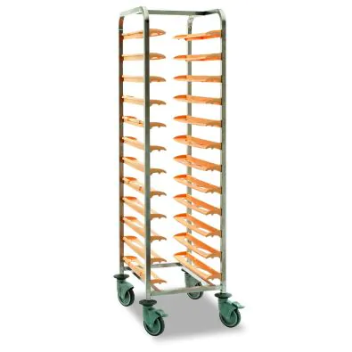 Bourgeat 12 Tray Clearing Trolley - Standard - 782406