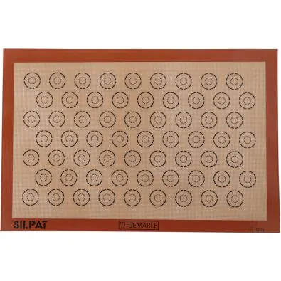 Matfer Silpain Mats / Sheets - Silpat Macaroon Sheet 585x385 - 63x35mm - 321008