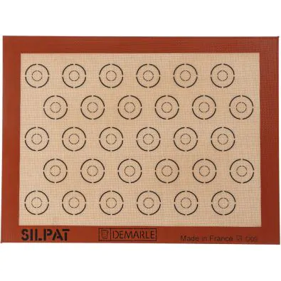 Matfer Silpain Mats / Sheets - Silpat Non Stick Mat Macaroons 28 375 x 275 321009
