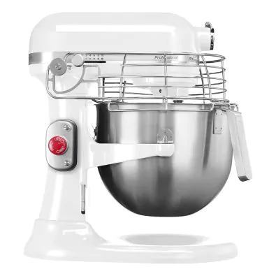 KitchenAid K45 Classic Stand Mixer - White - UK Plug - 5K45SSBWH