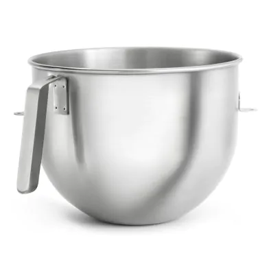 KitchenAid Stand Mixer Bowl Accessories - 6.6Ltr S/S Bowl J handle 5KSMB70J
