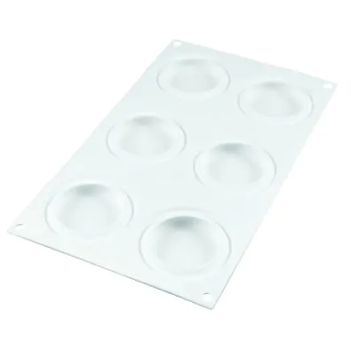 Silikomart Kit Tarte Ring - Round 80mm Set Silicone Mould 67mm 6 Rings