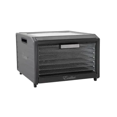 Excalibur Performance Digital 6 Tray Dehydrator - Glass top - 230V UK Plug