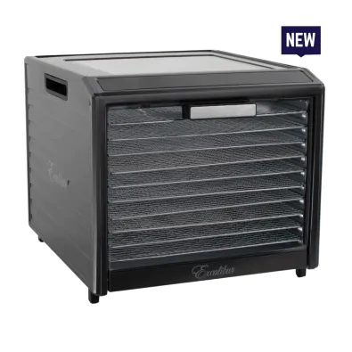 Excalibur Performance Digital 10 Tray Dehydrator - Glass top - 230V UK Plug