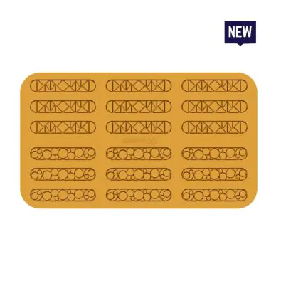 Silikomart Naturae Mould - Lampo x18 - 131x26 xH2mm
