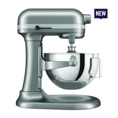 KitchenAid Heavy Duty Stand Mixer 5.2 L Bowl-Lift - Contour Silver - 5KSM55SXXBCU