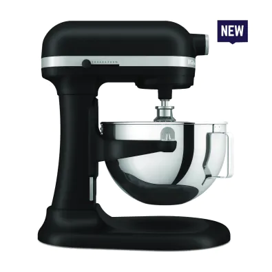 KitchenAid Heavy Duty Stand Mixer 5.2 L Bowl-Lift - Matte Black - 5KSM55SXXBBM