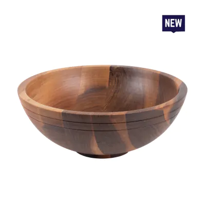 Bonzer Buffet Bowl - Large - Walnut Ø28.5 x H 10 cm