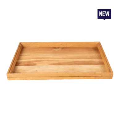 Bonzer Stand Tray Low GN 1/1 - Oak 53 x 32.5 x H 4.5 cm