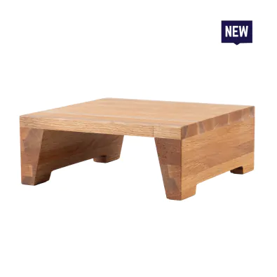 Bonzer Block Riser - Medium - Oak 29 x 29 x H 11 cm