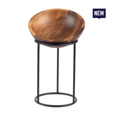 Bonzer Buffet Stand - Extra Large - Black S/S Ø22 x H 35.5 cm