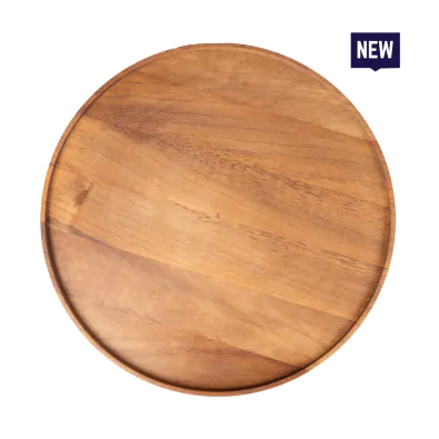 Bonzer Buffet Plinth - Walnut Ø32 x H 2.5 cm