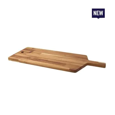 Bonzer Rectangular Board with Handle-03 - Walnut 72 x 28 x H2cm