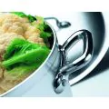 Bourgeat Tradition Braising Pot No Lid - S/S 280mm / 11.0L Capacity - 680028 - 1