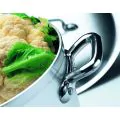 Bourgeat Tradition Braising Pot No Lid - S/S 320mm / 17.0L Capacity - 680032 - 0