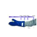 Burnguard Nomex Mitt Single - Cnv 18 Nomex Blue - 1
