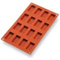 Matfer Gastroflex 16 Financier Mould 49mm - 49mm - 257907 - 0