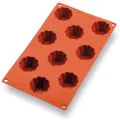 Matfer Gastroflex 9 Briochette Mould 52mm - 52mm - 257905 - 0