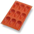 Matfer Gastroflex Madeleine Mould - 68mm 9 - 257917 - 0